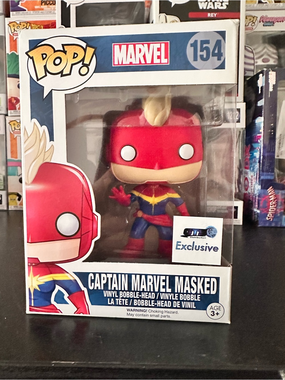 Funko Pop! Captain Marvel Masked #158
